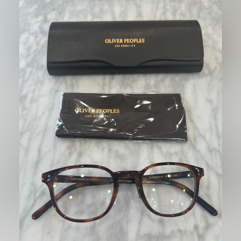 New Oliver People Glasses Model OV5219FM Fairmont F
